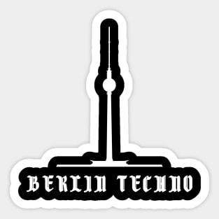 BERLIN TECHNO SOUND Sticker